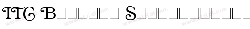 ITC Bookman Std-半粗体字体转换